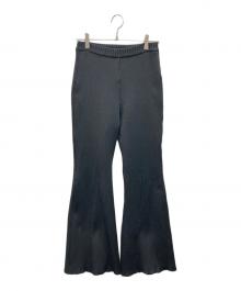 AKIRA NAKA（アキラナカ）の古着「フレアニットパンツ」｜ブラック