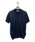 JOHN SMEDLEY（ジョンスメドレー）の古着「ニットポロシャツ」｜グリーン
