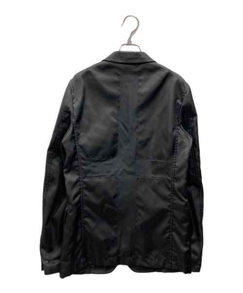 COMME des GARCONS HOMME PLUS（コムデギャルソンオムプリュス）COMME des GARCONS HOMME PLUS (コムデギャルソンオムプリュス) バッククロステーラードジャケット ブラック サイズ:Mの古着・服飾アイテム
