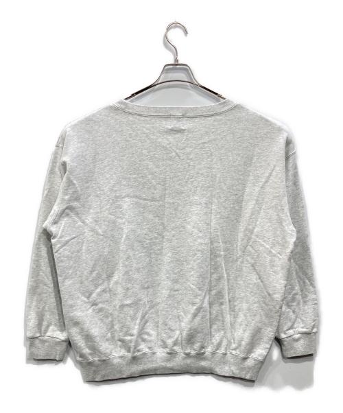 Spick and Span（スピック＆スパン）Spick and Span (スピックアンドスパン) クルーネックスウェット ライトグレー サイズ:Freeの古着・服飾アイテム