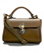 Herzヘルツ）の古着「プチミニョン 2WAYバッグ」｜ブラウン