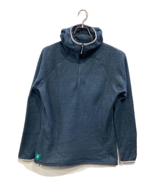 ULSUS（ウルサス）ULSUS (ウルサス) 1/2 Zip Hoodie ネイビー サイズ:Lの古着・服飾アイテム