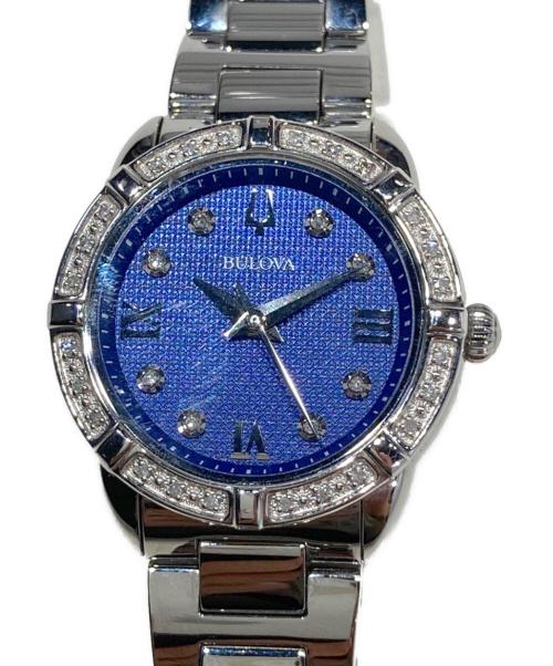 BULOVA（ブローバ）BULOVA (ブローバ) 腕時計 ネイビーの古着・服飾アイテム
