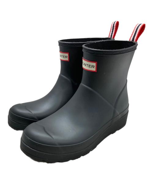 HUNTER（ハンター）HUNTER (ハンター) ORIGINAL PLAY BOOT SHORT ブラック サイズ:UK5の古着・服飾アイテム