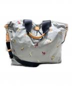 russetラシット）の古着「ホース柄2WAYバッグ」｜グレー