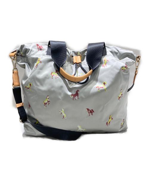 russet（ラシット）russet (ラシット) ホース柄2WAYバッグ グレー サイズ:-の古着・服飾アイテム