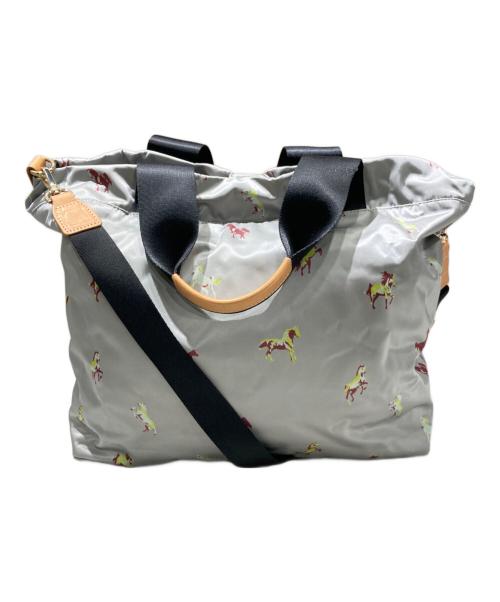 russet（ラシット）russet (ラシット) ホース柄2WAYバッグ グレー サイズ:-の古着・服飾アイテム