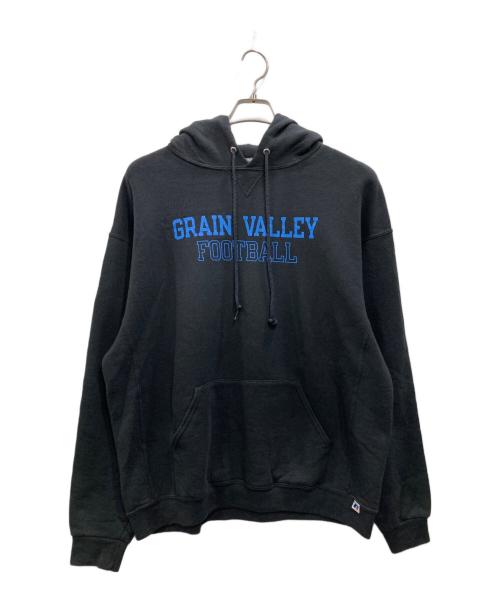 RUSSELL ATHLETIC（ラッセルアスレチック）RUSSELL ATHLETIC (ラッセルアスレチック) プルオーバーパーカー ブラック サイズ:XLの古着・服飾アイテム