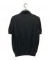 TOMORROW LAND tricot (トゥモローランド トリコ) コットンシルクニットポロシャツ ブラック サイズ:M：8000円