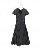 MARIHAマリハ）の古着「マドモアゼルのドレス」｜ブラック×ホワイト