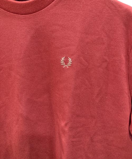 FRED PERRY（フレッドペリー）FRED PERRY (フレッドペリー) Reluxed Pique T-shirt レッド サイズ:USA 6の古着・服飾アイテム