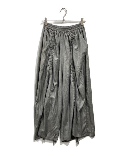 OSMOSIS（オズモーシス）OSMOSIS (オズモーシス) ドローストリングパンツ グレー サイズ:ONEの古着・服飾アイテム
