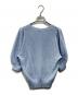 ANAYI (アナイ) 和紙かのこ半袖 プルオーバー サックスブルー サイズ:38：4500円
