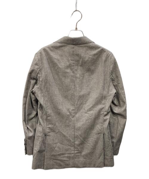 BEAMS F（ビームスエフ）BEAMS F (ビームスエフ) 3Bジャケット ホワイト×ブラック サイズ:42の古着・服飾アイテム