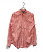 RALPH LAURENラルフローレン）の古着「ボタンダウンシャツ」｜レッド