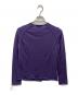 Y's (ワイズ) カシミヤニットカーディガン パープル サイズ:SIZE2：5000円