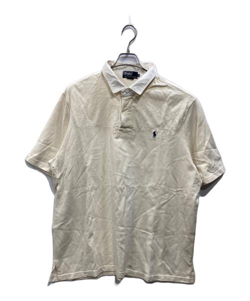 POLO RALPH LAUREN（ポロ・ラルフローレン）POLO RALPH LAUREN (ポロ・ラルフローレン) ポロシャツ アイボリー サイズ:3Lの古着・服飾アイテム