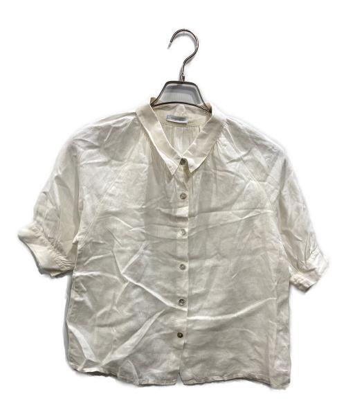 fog linen work（フォグリネンワーク）fog linen work (フォグリネンワーク) リトアニアリネンブラウス ホワイト サイズ:SIZE Freeの古着・服飾アイテム
