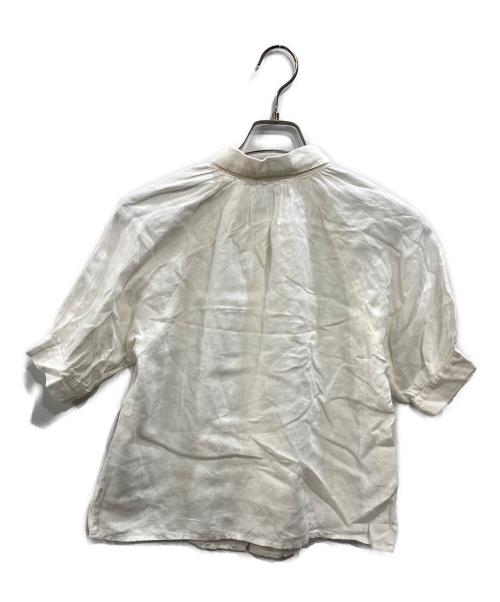fog linen work（フォグリネンワーク）fog linen work (フォグリネンワーク) リトアニアリネンブラウス ホワイト サイズ:SIZE Freeの古着・服飾アイテム