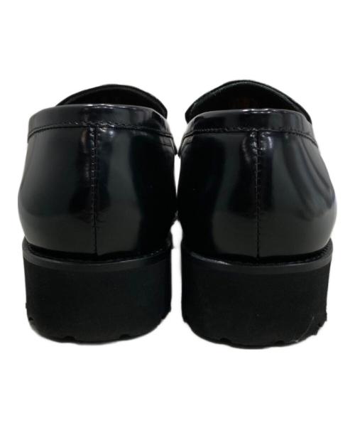 FABIO RUSCONI（ファビオルスコーニ）FABIO RUSCONI (ファビオルスコーニ) 軽量タンクソールローファー ブラック サイズ:38の古着・服飾アイテム