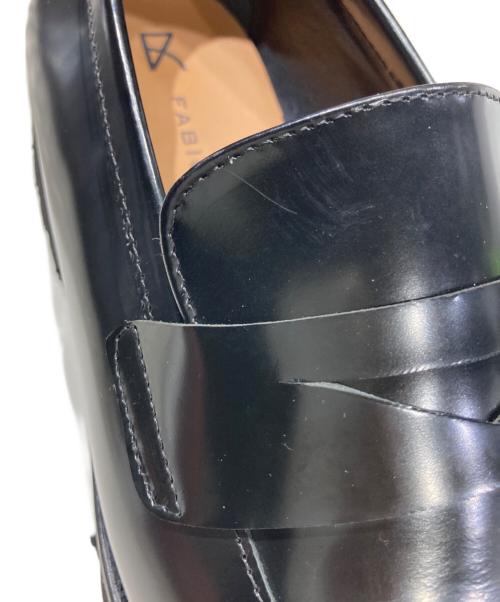 FABIO RUSCONI（ファビオルスコーニ）FABIO RUSCONI (ファビオルスコーニ) 軽量タンクソールローファー ブラック サイズ:38の古着・服飾アイテム