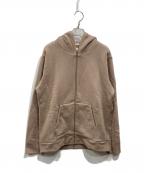 STILL BY HANDスティルバイハンド）の古着「ジップパーカー」｜ピンクベージュ