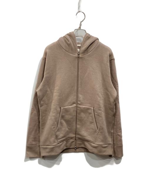 STILL BY HAND（スティルバイハンド）STILL BY HAND (スティルバイハンド) ジップパーカー ピンクベージュ サイズ:Lの古着・服飾アイテム