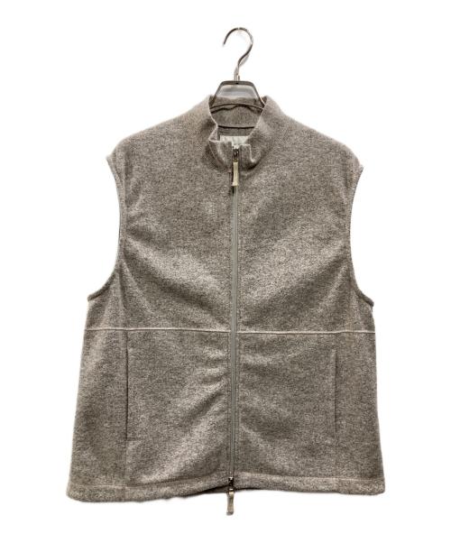 STILL BY HAND（スティルバイハンド）STILL BY HAND (スティルバイハンド) ウール混ベスト グレー サイズ:46の古着・服飾アイテム