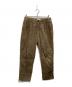 STILL BY HAND（スティルバイハンド）の古着「CORDUROY 2 TUCK TROUSERS」｜ブラウン
