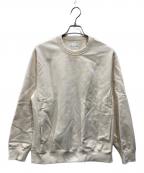 STILL BY HANDスティルバイハンド）の古着「SPAIN PIMA PULL OVER SWEAT」｜アイボリー
