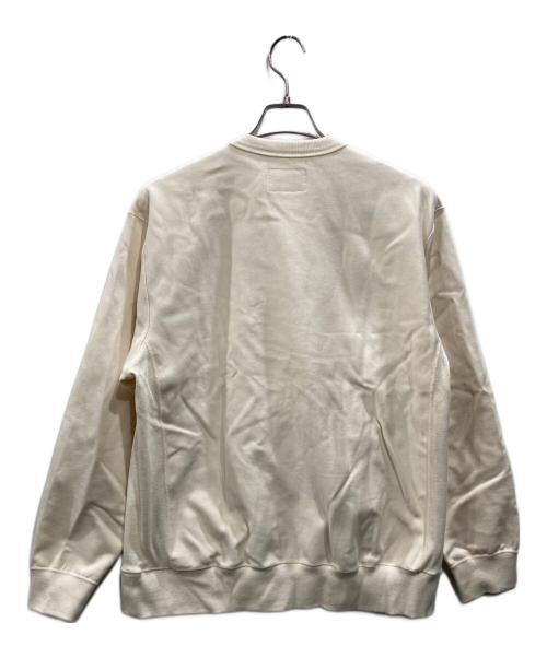 STILL BY HAND（スティルバイハンド）STILL BY HAND (スティルバイハンド) SPAIN PIMA PULL OVER SWEAT アイボリー サイズ:46の古着・服飾アイテム