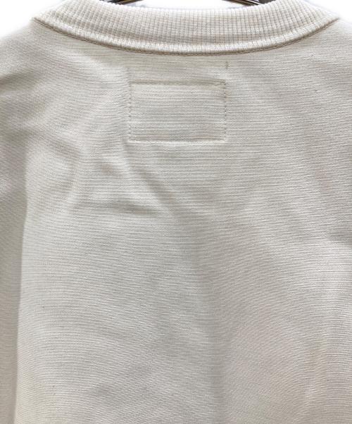 STILL BY HAND（スティルバイハンド）STILL BY HAND (スティルバイハンド) SPAIN PIMA PULL OVER SWEAT アイボリー サイズ:46の古着・服飾アイテム