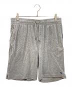 POLO RALPH LAURENポロ・ラルフローレン）の古着「パイルハーフパンツ」｜グレー