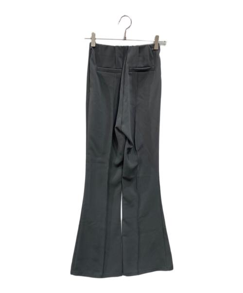 willfully（ウィルフリー）willfully (ウィルフリー) center slit relax flare PT グレー サイズ:Free 未使用品の古着・服飾アイテム