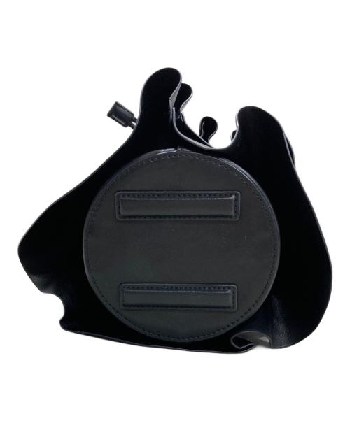 UNITED ARROWS TOKYO（ユナイテッドアローズトウキョウ）UNITED ARROWS TOKYO (ユナイテッドアローズトウキョウ) フリルショルダーバッグ ブラックの古着・服飾アイテム