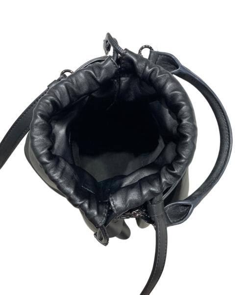 UNITED ARROWS TOKYO（ユナイテッドアローズトウキョウ）UNITED ARROWS TOKYO (ユナイテッドアローズトウキョウ) フリルショルダーバッグ ブラックの古着・服飾アイテム