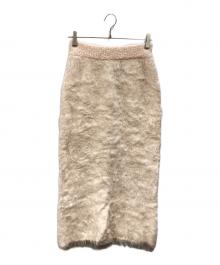 machatt（マチャット）の古着「エコファースカート」｜ピンク