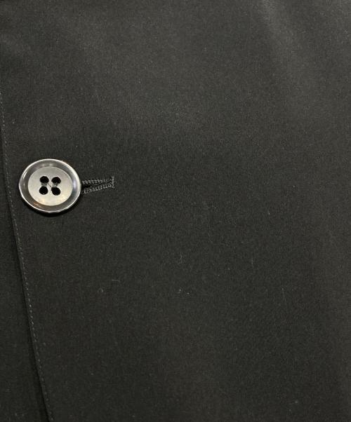 ARMANI COLLEZIONI（アルマーニ コレツィオーニ）ARMANI COLLEZIONI (アルマーニ コレツィオーニ) ステンカラーコート ブラック サイズ:42の古着・服飾アイテム