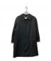 ARMANI COLLEZIONI（アルマーニ コレツィオーニ）の古着「ステンカラーコート」｜ブラック