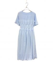 CINEMATIQ（シネマティオ）の古着「ヘレナワンピース」｜ブルー