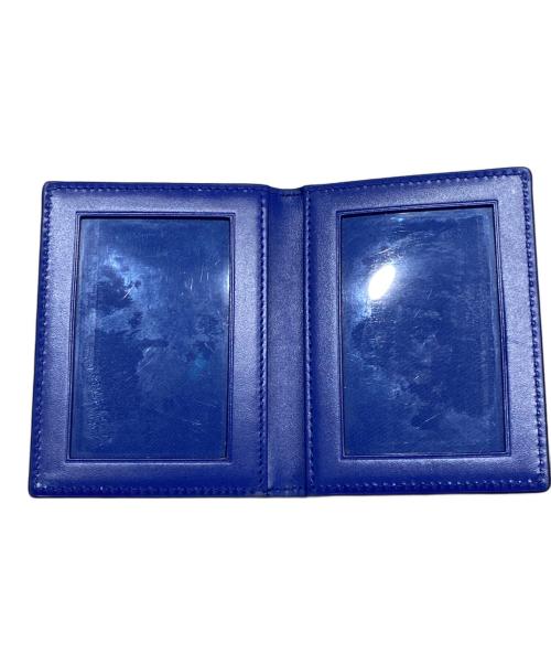 SMYTHSON（スマイソン）SMYTHSON (スマイソン) パスケース ブルーの古着・服飾アイテム