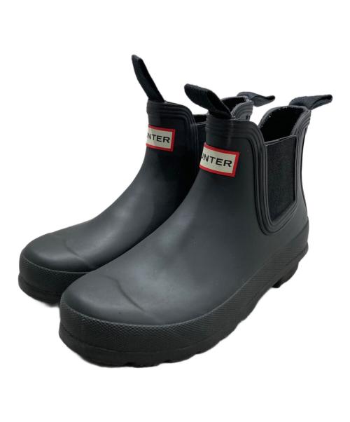 HUNTER（ハンター）HUNTER (ハンター) サイドゴアブーツ ブラック サイズ:SIZE 23.5cmの古着・服飾アイテム