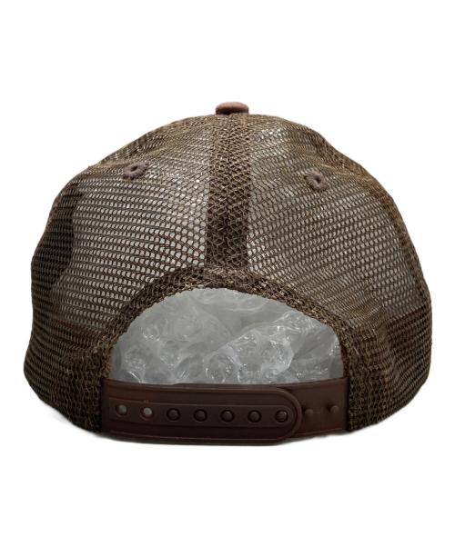 stussy（ステューシー）stussy (ステューシー) LP Design Crop Trucker Cap ブラウンの古着・服飾アイテム