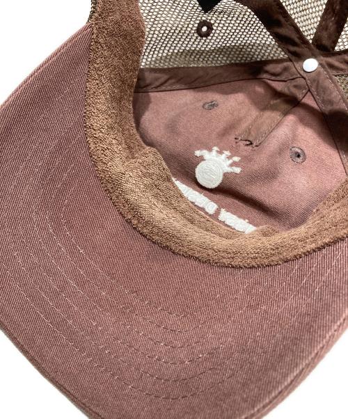 stussy（ステューシー）stussy (ステューシー) LP Design Crop Trucker Cap ブラウンの古着・服飾アイテム