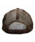 中古・古着 stussy (ステューシー) LP Design Crop Trucker Cap ブラウン：6000円
