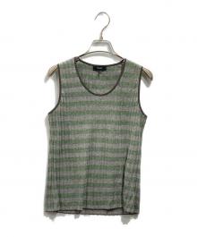 theory（セオリー）の古着「Neo Sag Harbor Feedr STR Tank」｜グレー×グリーン