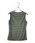 theory (セオリー) Neo Sag Harbor Feedr STR Tank グレー×グリーン サイズ:S：5000円