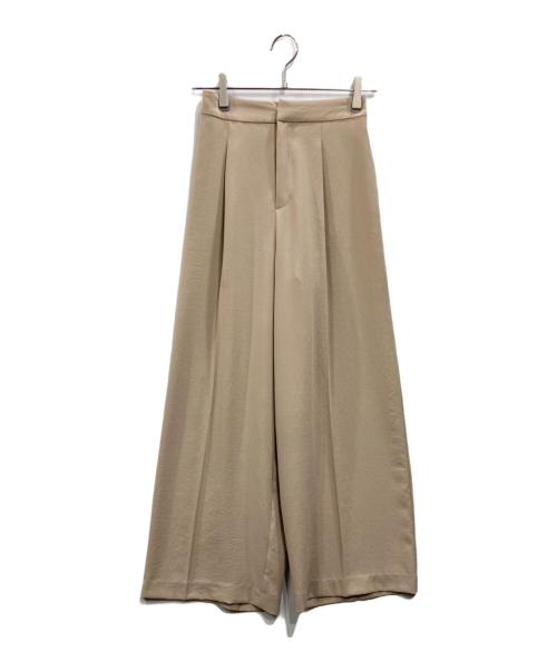COLLAGE GALLARDAGALANTE（コラージュ ガリャルダガランテ）COLLAGE GALLARDAGALANTE (コラージュ ガリャルダガランテ) ワイドパンツ ベージュ サイズ:Sの古着・服飾アイテム