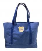 LOVERARY by FEILERラブラリー バイ フェイラー）の古着「オールドテディ ワッペントートバッグ」｜ネイビー