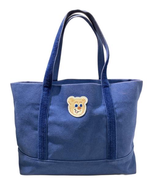 LOVERARY by FEILER（ラブラリー バイ フェイラー）LOVERARY by FEILER (ラブラリー バイ フェイラー) オールドテディ ワッペントートバッグ ネイビー サイズ:-の古着・服飾アイテム